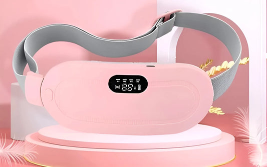 Period Cramp Relief Electric Heating Belt Massager | Luxury Desires