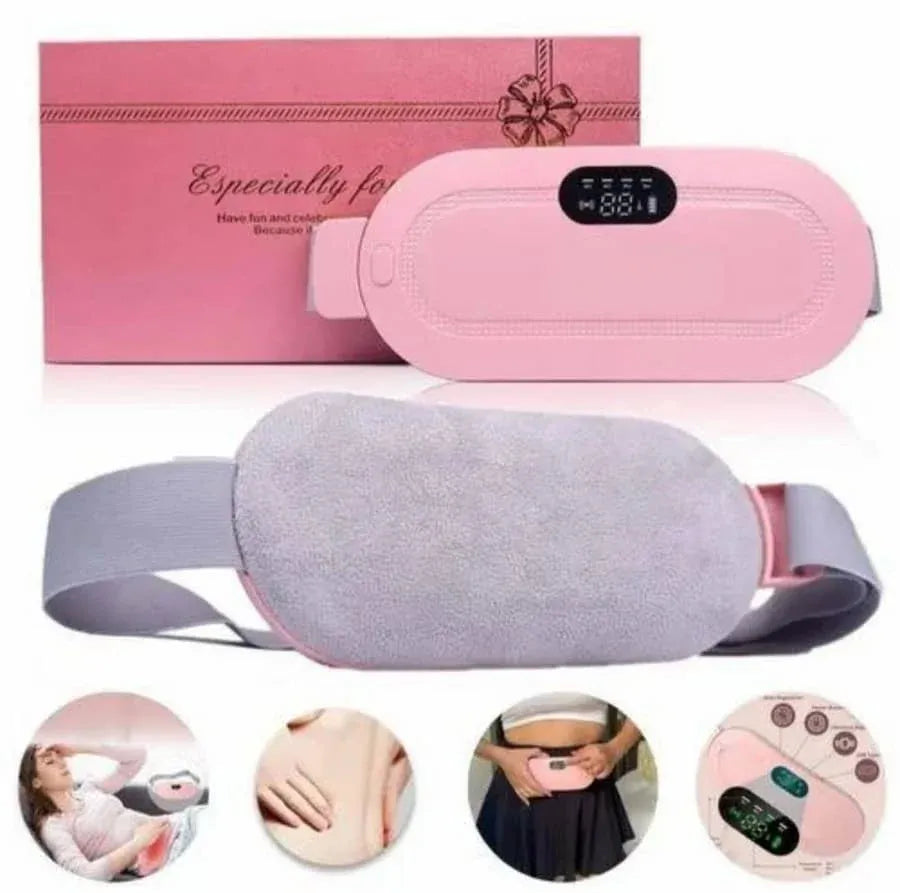 Period Cramp Relief Electric Heating Belt Massager | Luxury Desires