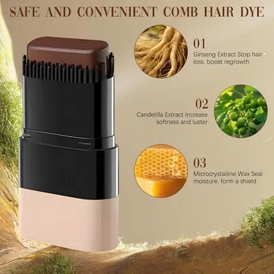 Instant Comb-In Hair Color