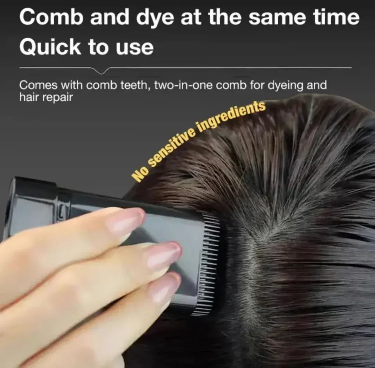 Instant Comb-In Hair Color