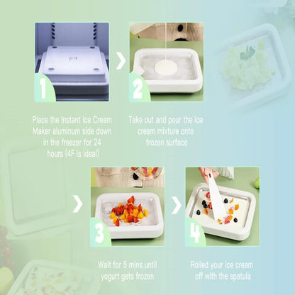 Instant Rolling Ice Cream Maker