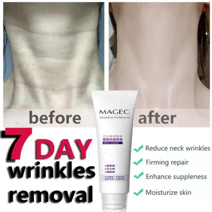 Magec Collagen Fullerene Neck Cream - Tightening & Anti-Wrinkle Formula