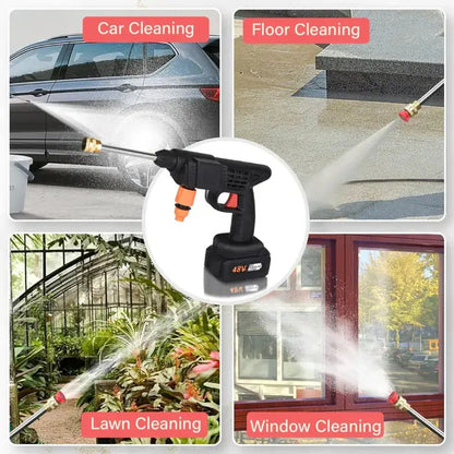 Cordless High-Pressure Washer Gun