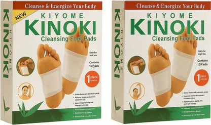 Kinoki Foot Pads – 10 Premium Natural Patches