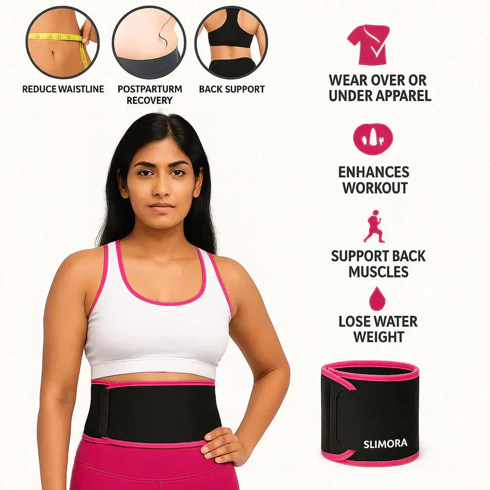 Neoprene Waist Trimmer & Sweat Belt