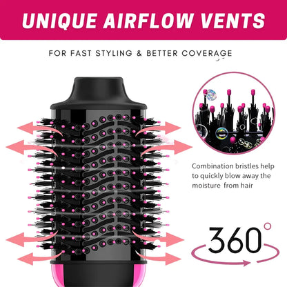 One Step Hot 4-in-1 Air Brush Dryer + Styler