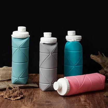 Silicone Water Bottle For Travel Reusable & Eco Friendly