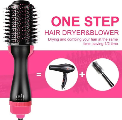 One Step Hot 4-in-1 Air Brush Dryer + Styler