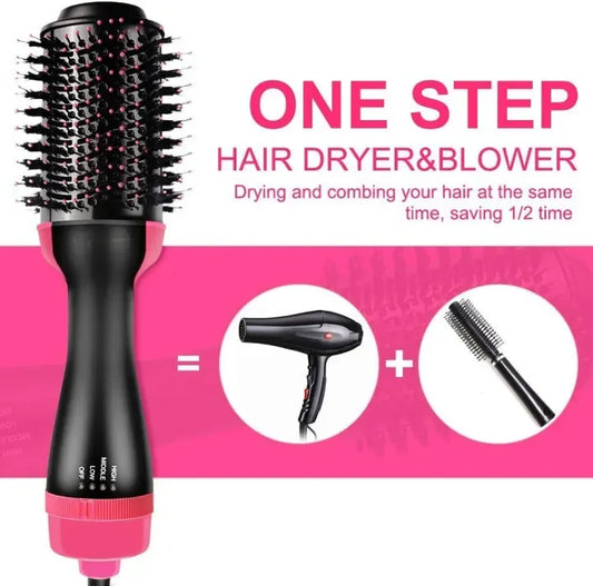 One Step Hot 4-in-1 Air Brush Dryer + Styler