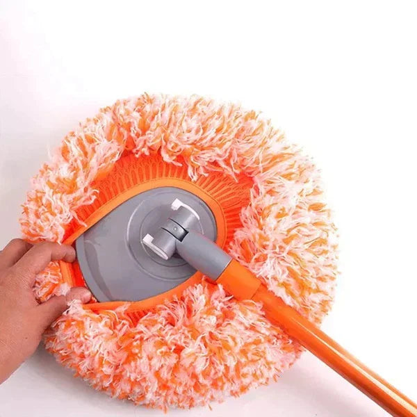 360° Rotating Telescopic Microfiber Dust Mop| Easy Floor Cleaning