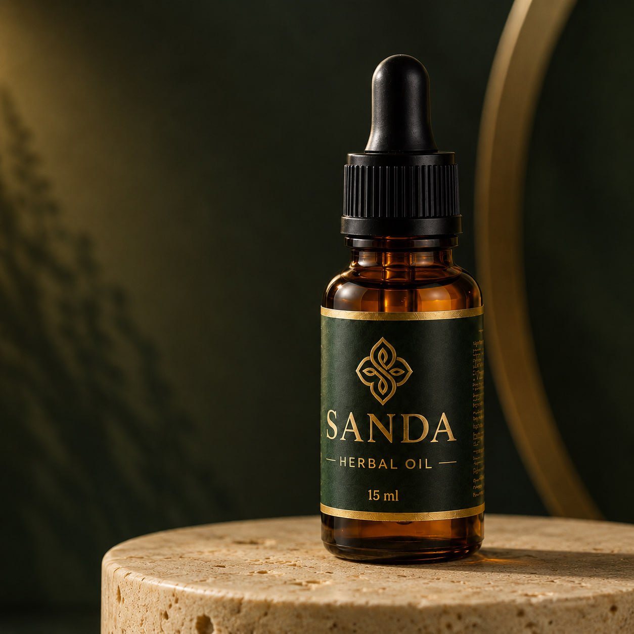 SANDA Herbal Massage Oil – Premium Traditional Body Care Oil – 15ml