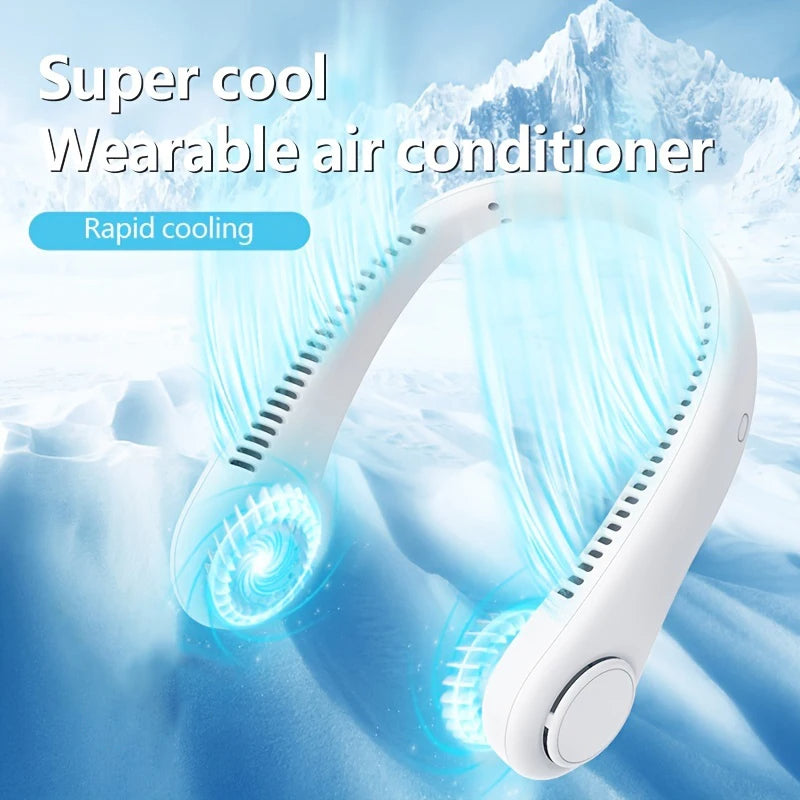 Portable Neck Fan – Hands-Free Cooling Anywhere
