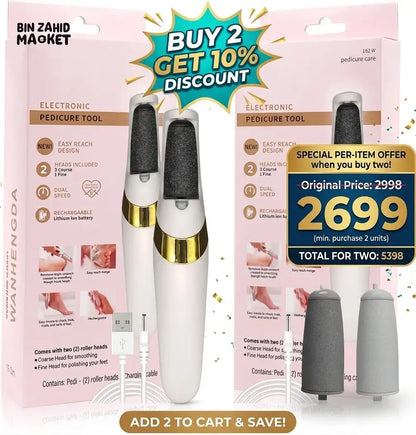 Flawless Pedi Electronic Tool File and Callus Remover
